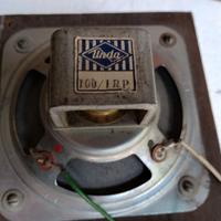 Altoparlante d'epoca per radio d'epoca UNDA
