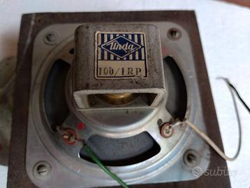 Altoparlante d'epoca per radio d'epoca UNDA