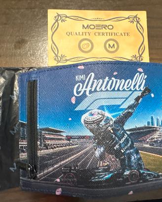 Portafoglio moero in pelle ed.unica antonelli