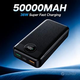  Power Bank 50000mAh 36W con Display Digitale 