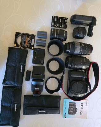Canon Eos 50d più vari obiettivi 