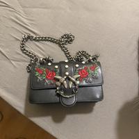 Borsa Pinko Love Bag – ricamata, usata