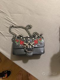 Borsa Pinko Love Bag – ricamata, usata