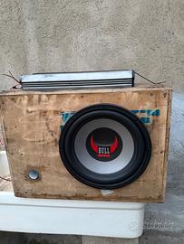 Subwoofer e amplificatore