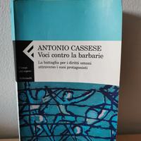 Libro "Voci contro la barbarie" di Antonio Cassese