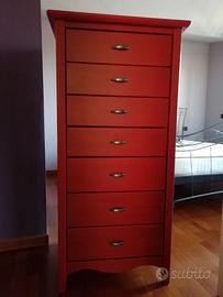 Settimino in legno massello