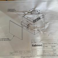 Falmec mod. Virgola copertura motore