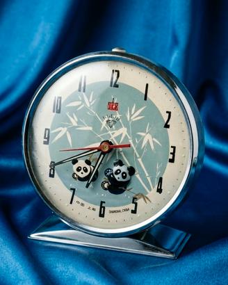 Sveglia Vintage Panda Diamond Shanghai Anni '70