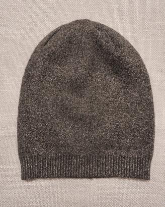 Y&D Cappello Berretto vintage grigio Lurex tg  U