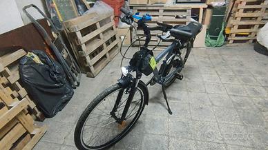 bicicletta con pedalata elettrica assistita 