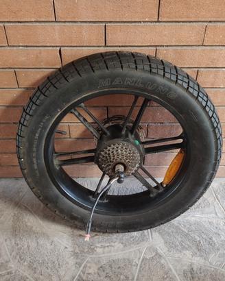 Ruota completa per bici elettrica  20x4.0