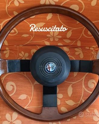 volante restaurato Alfa Romeo Giulietta anni 80 