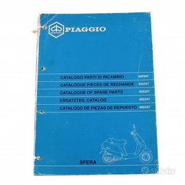 Catalogo ricambi Piaggio Sfera 50 e 80 - 405347