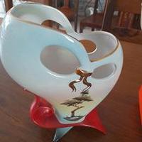 Vaso in ceramica vintage anni 50