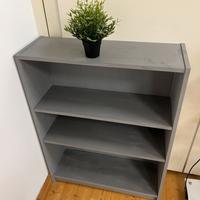 Doppia Libreria Billy grigie ikea