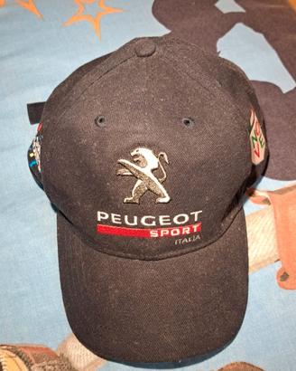 Cappellino Peugeot - autografato Andreucci (Rally)