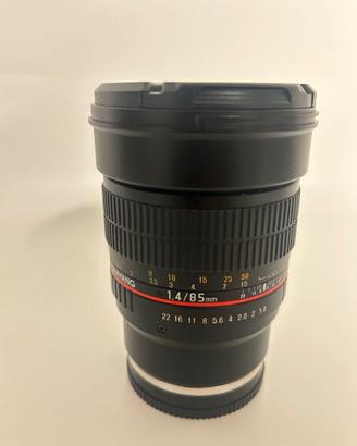 Samyang  85mm F1.4 AS IF UMC per  Sony E-Mount