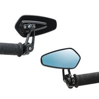 Coppia specchi neri Bar End Chaft