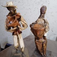 Statuette carta pesta 