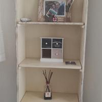 Libreria da soggiorno in style Shabby