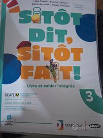 Libro Francese "SITÔT DIT, SITÔT FAIT!" Vol. 3 – D