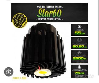 LED GROW TGL STAR 60 W N° 2 LAMPADE 