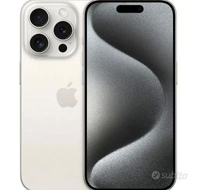 Apple Iphone 15 pro max come nuovo bianco titanio
