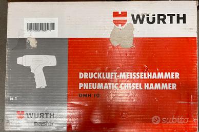 Martello scalpellatore pneumatico Würth NUOVO