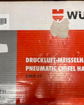 Martello scalpellatore pneumatico Würth NUOVO