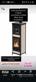 nuova stufa a legna con forno 