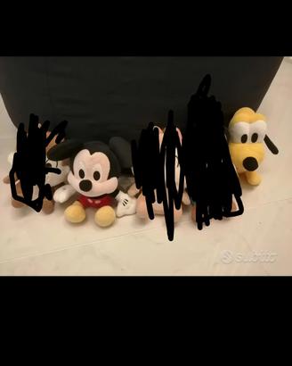  peluche topolino e pluto