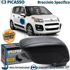 Bracciolo Per Citroen C3 Picasso SPECIFICO Pelle