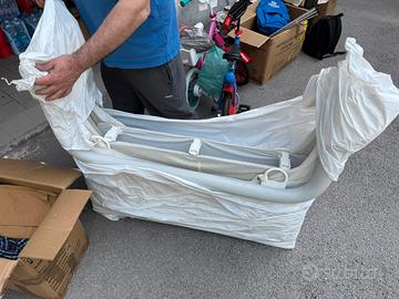 2 Passeggini Priam Box grande e Disinfetta biberon