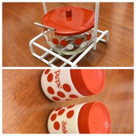 set sale e pepe + porta formaggio 