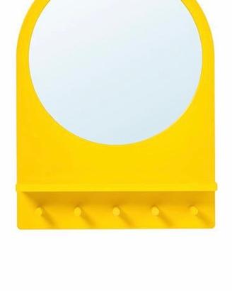 Specchio Saltrod Ikea giallo
