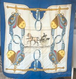 Foulard Hermés”Carrick a pompe”Philippe ledoux