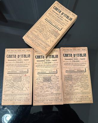 Carta D’Italia speciale Automobilisti Ciclisti