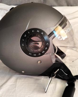 CASCO NUOVO CABERG RIVIERA V3 MATT GUN METAL