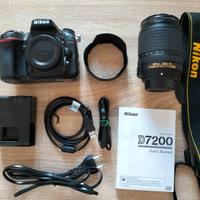 Nikon D7200 + obiettivi ed accessori