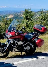 Honda crossrunner v4 800 tris valigie