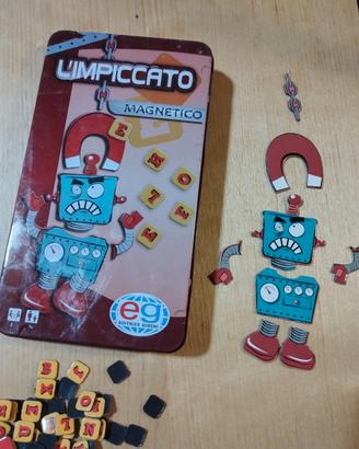 Gioco dell'impiccato magnetico da viaggio