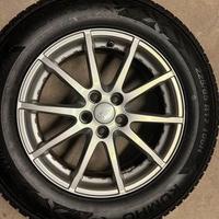 4 cerchi con 4 gomme Nuove 225 65 r 17