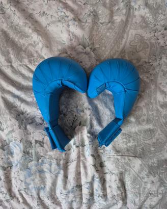 Guantoni karate Blu