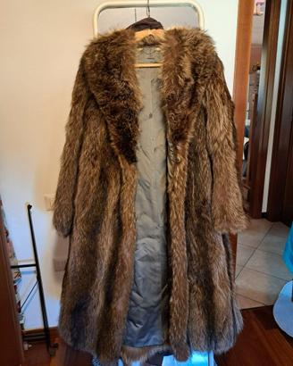 Pelliccia vintage in pelo naturale