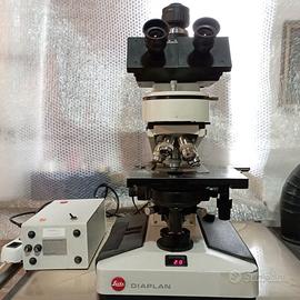 microscopio LEITZ DIAPLAN FLUORESCENZA