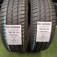 2 gomme 195 55 16 FIRESTONE RIF671