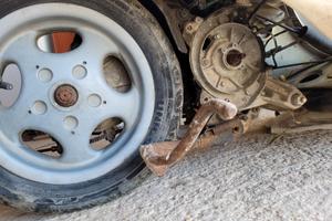 vespa et2  blocco motore