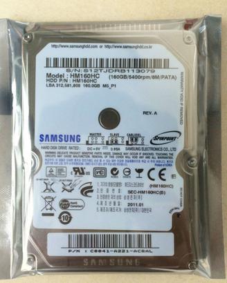 Hard Disk Samsung 2,5 pollici IDE 160 GB
