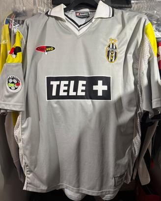 Maglia juventus 2000 del piero sedonda maglia
