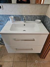 lavandino per bagno Bianco 